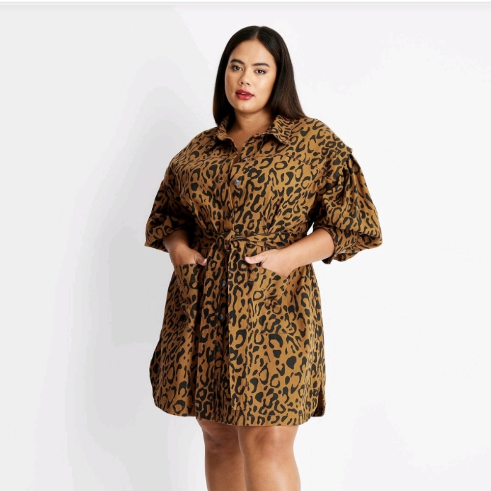 Khalana Barfield Collection Utility Denim Jacket / Dress